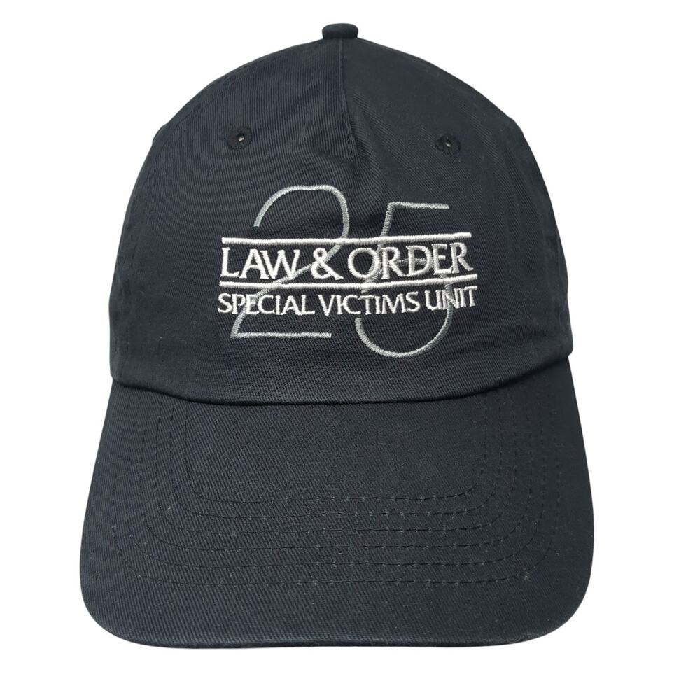 Law & Order Special Victims Unit 25 Strapback Hat Embroidered Logo NBC